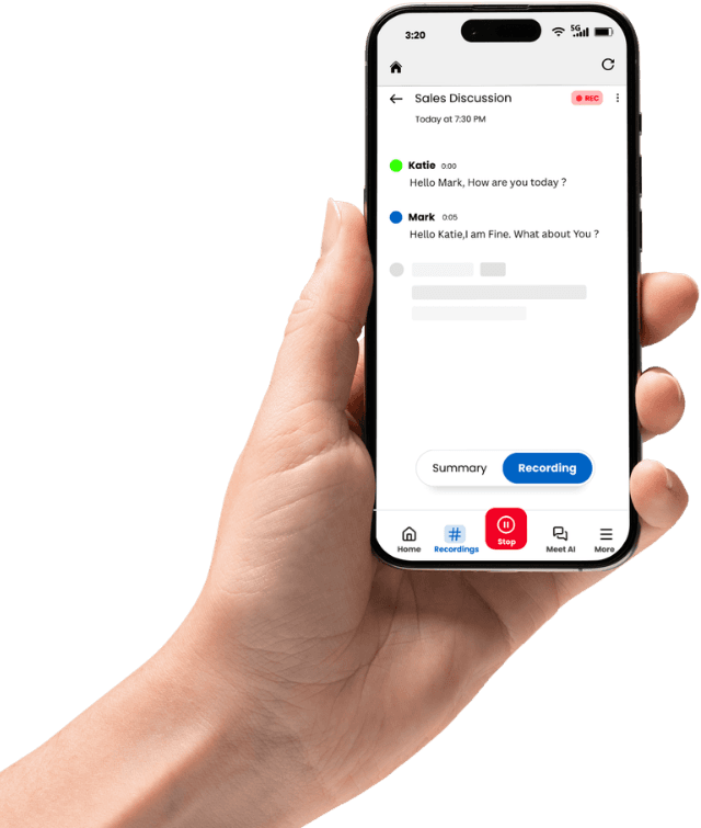 Record any call with just your microphone.